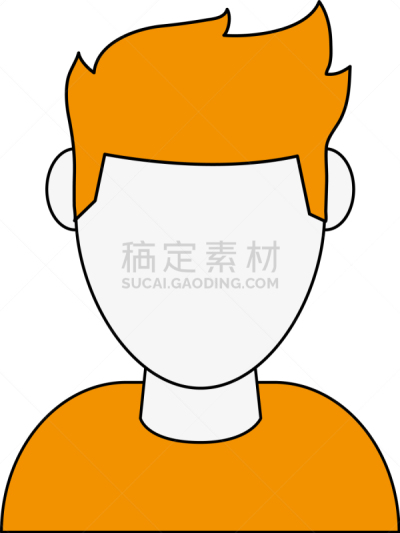 男人,头像,轮廓,商务,人,肖像,图像,头发,矢量,违约