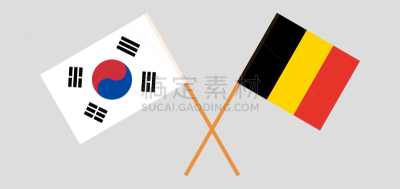 比利时,韩国,朝鲜半岛,横越,阴阳符,运动,比例,社区,乡村风格,绘画插图