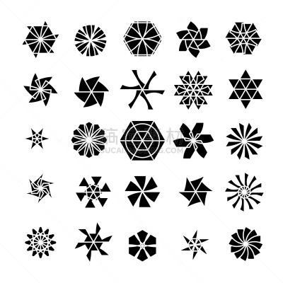 星形,忍者,符号,计算机图标,形状,多样,布置,幻想,泰国,图像