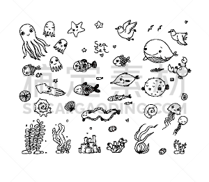 可爱的,海龟,化妆舞会服,海洋,巨大的,卡通,浮标,信函,食品,布置