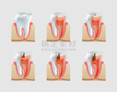 口腔卫生,健康保健,牙齿,图标集,白色,不卫生的,牙医,图像,生病
