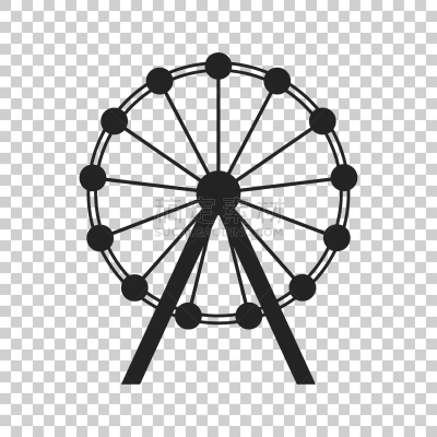 公园,旋转类游乐,摩天轮,乐趣,计算机图标,金属,家庭,休闲,度假