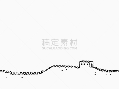 手,黑色,标签,恶作剧,极简构图,长城,白色背景,矢量,电子收费系统,连续性