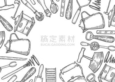 厨房器具,鱼刀,绞肉机,擦菜板,肉店,烹调用具,布置,猜疑,烹调,油炸