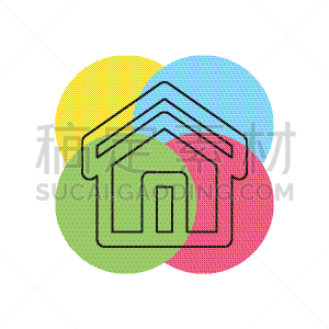 房屋,住房,房地产,计算机图标,商务,现代,建筑业,阴影,蜘蛛网,剪影