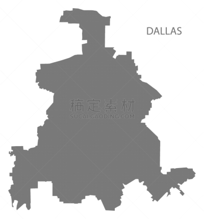 达拉斯市,形状,德克萨斯城,银色,分离着色,现代,剪影,设计