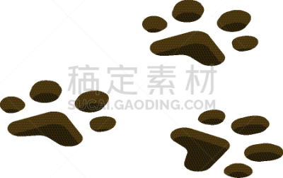 野生植物,动物足,高雅,橡皮章,图标,脚印,野生动物,狗,狮子,象