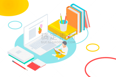 传媒,图书馆,电子培训,绘画插图,书,智慧,概念,矢量,大学,电子邮件