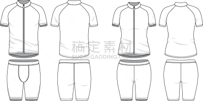 衣服,空白的,超小号,运动,球座,简单,慢跑,模板,圆高领,自行车