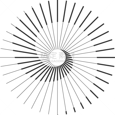 sun spiral logo simple stylized symbol
