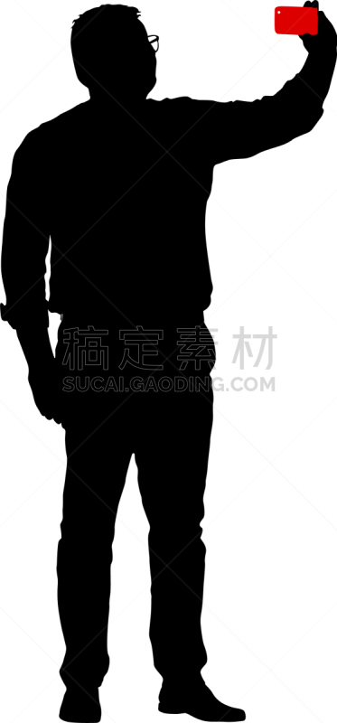 男人,自拍,分离着色,肖像,技术,生活方式,图像,模板,取得,拍照