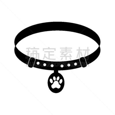 分离着色,图标,宠物项圈,宠物,金属,图像,狗,猎犬,服从