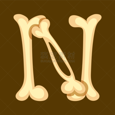 英格兰,叶子,绿色,字体,英文字母N,在上面,健康保健,怪异,骷髅图,信函