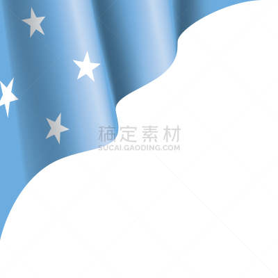 密克罗尼西亚,绘画插图,矢量,美国,白色背景,气候,国内著名景点,泻湖,背景,身份