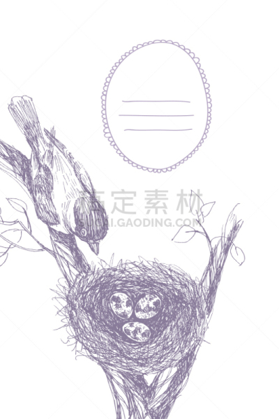 动物手,动物的巢,可爱的,有脊索的,复活节,家庭,开端,野生动物,食品,绘制