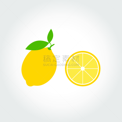 横截面,柑橘属,一半的,矢量,清新,柠檬,酸橙,绘画插图,计算机图标,切片食物