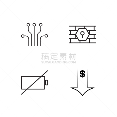 轮廓,商务,计算机图标,极简构图,电子人,数据,图表,计算机,概念,布置