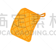 纺织品,绘画插图,矢量,轻便电炉,连指手套,热,一个物体,背景分离,花盆,食品