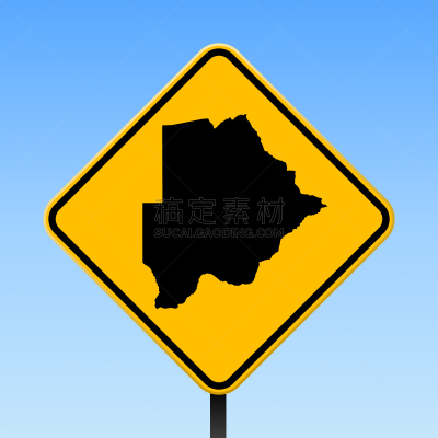 博茨瓦纳,交通标志,背景分离,交通,边框,公路,乡村风格,天空,绘画插图,城市