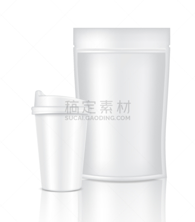 白色,咖啡,杯,轻蔑的,分离着色,饮料,热,干净,写实,包装