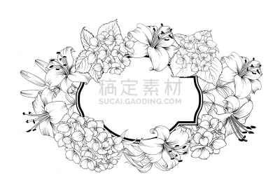 请柬,模板,标签,贺卡,华丽的,植物群,马蹄莲,自然美,春天,复古