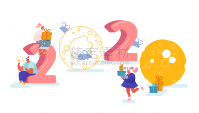 新年前夕,贺卡,2020,商务,请柬,事件,雪,女人,问候