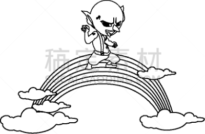 巨魔,丑陋,性格,彩虹,魔术,分离着色,花园矮人雕像,衣服,男人