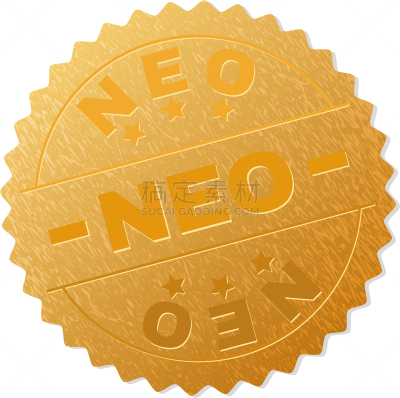 黄金,Neopolitan獒,奖,橡皮章,金属质感,金属,新的,图像,矢量,海豹