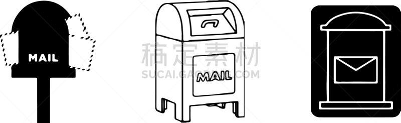 分离着色,邮件,邮箱,计算机图标,白色背景,商务,电子邮件,信函,沟通