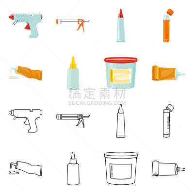 设备用品,分离着色,标志,便签,密封剂,热,大桶,塑胶,棍,建筑业