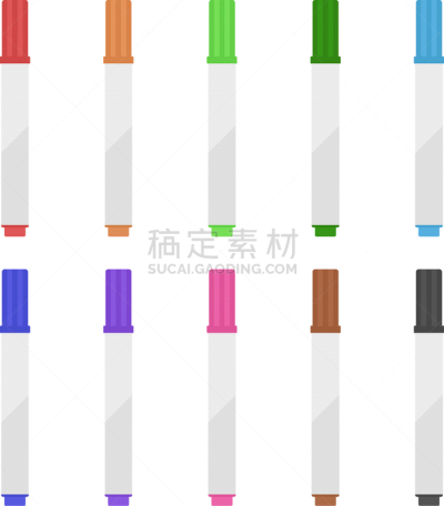 毡尖笔,背景分离,垂直画幅,计算机图标,图像,艺术,永久标记,涂料,矢量,草图
