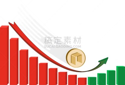 图表,开端,Neopolitan獒,红色,概念,图像,矢量,生长,落下
