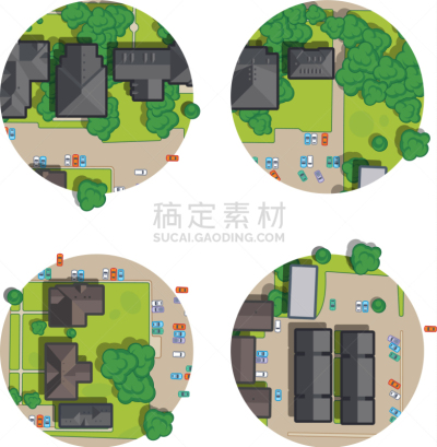 交通,屋顶,摄像机拍摄角度,顶部,城市,沥青,汽车,公园,树,布置