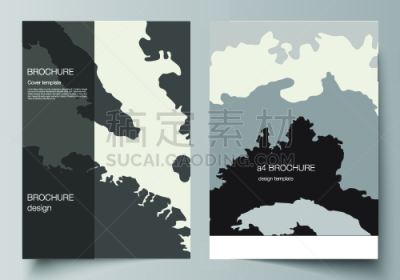 式样,手册封面,地形,背景,书,矢量,小册子,传单,纹理,模板