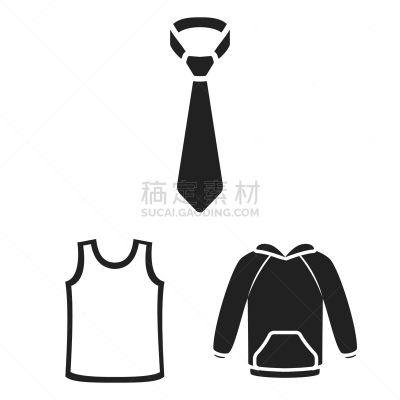 黑色,个性,衣服,计算机图标,分离着色,纺织品,图像,运动服,收集