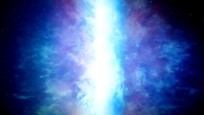 太空中的巨大能量涡旋