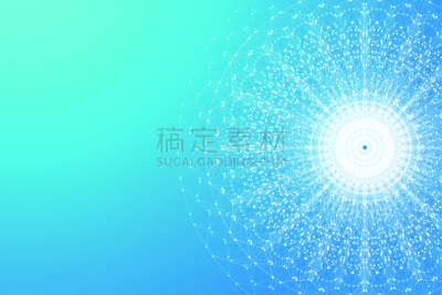 点连成线,矢量,波形,背景,绘画插图,成一排,新生活,量子科技,抽象,联系