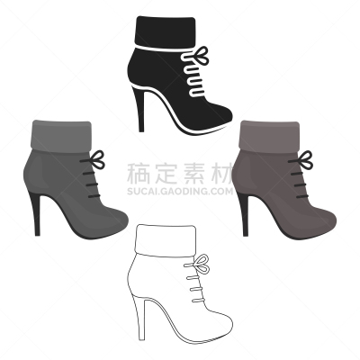 女人,蜘蛛网,靴子,计算机图标,灰色,鞋具,鞋子,现代,设备用品,品牌名称