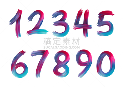 模板,绘画插图,画笔,多色的,矢量,数字,丙稀画,明信片,小册子,彩虹