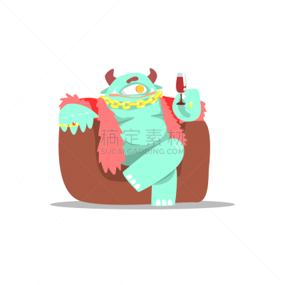 衣服,汗衫,珠宝,怪物,动物毛,黄金,聚会,关闭,想象,坐