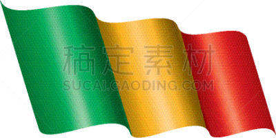 马里,国内著名景点,商务,证章,标签,分离着色,白色,职权,非洲