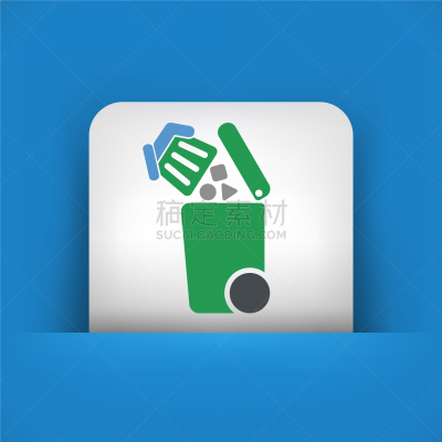 计算机图标,残余物,绿色,材料,木制,塑胶,钢铁,垃圾,分割