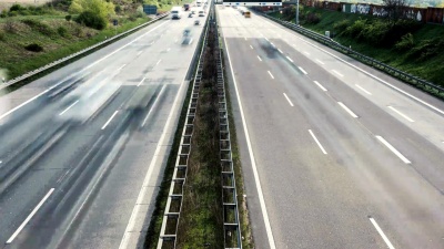 德国高速公路上的交通延时