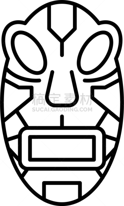 轮廓,玛雅文明,偶像,计算机图标,神,人种,黑色,古老的,复古