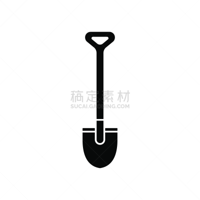 铲子,刺刀,简单背景,农业,菜园,背景分离,长的,简单,设备用品,品牌名称