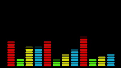   彩色声音均衡器