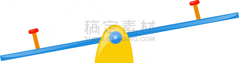 跷跷板,白色背景,分离着色,白色,矢量,童年,平衡木,平衡,图像,座位