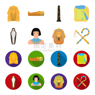 黄金,埃及,平衡折角灯,防护面罩,分离着色,坟墓,木乃伊化的,男人,收集