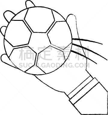 足球,手牵手,分离着色,制服,人,男人,图像,休闲