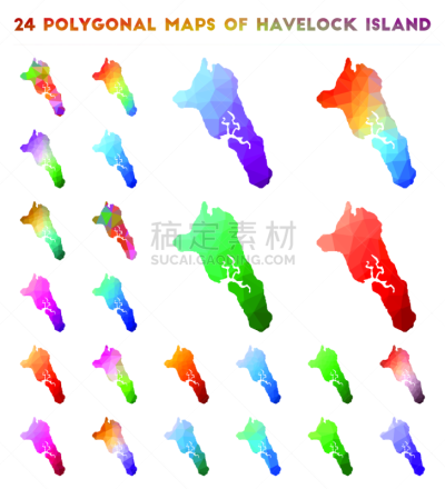 哈弗洛克岛,矢量,图表,德里,几何形状,边框,钻石形,技术,著名景点,几何学